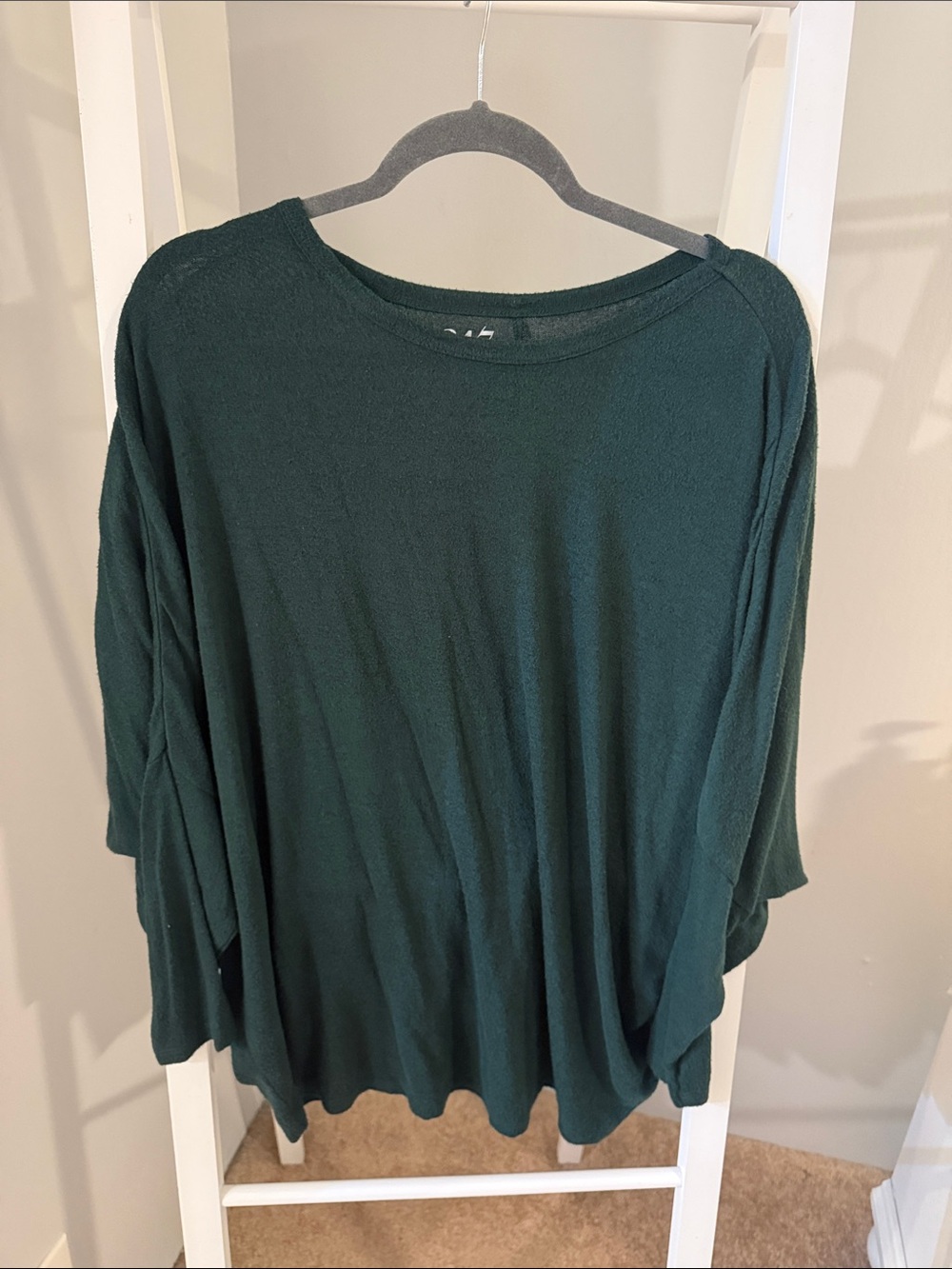 Maurices Forest Green Dolman Sweater
